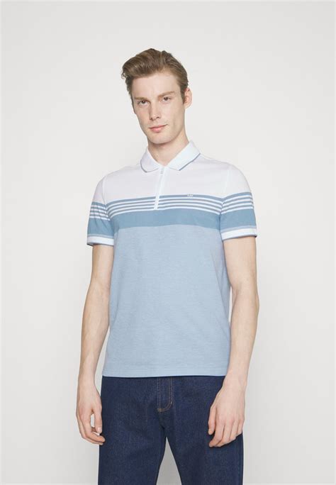 michael kors womens tide blue striped polo tee|MICHAEL Michael Kors T.